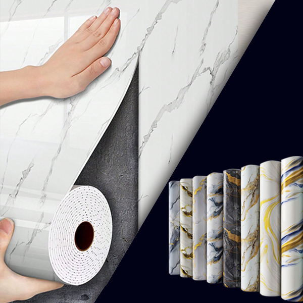 Marble sticker